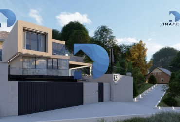 Монолитный 3-х этажный дом крутого дизайнерского решения 275 м2; 5 комнат; з/у 5 сот.